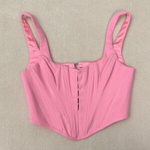 House of CB London pink bustier top S